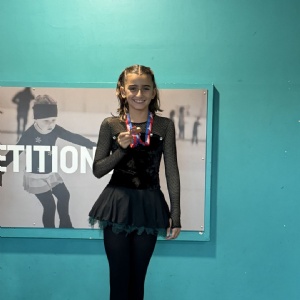 Year 7 Caterina wins bronze medal for Free Dance